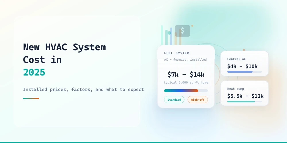 How Much Does a New HVAC System Cost in 2026?